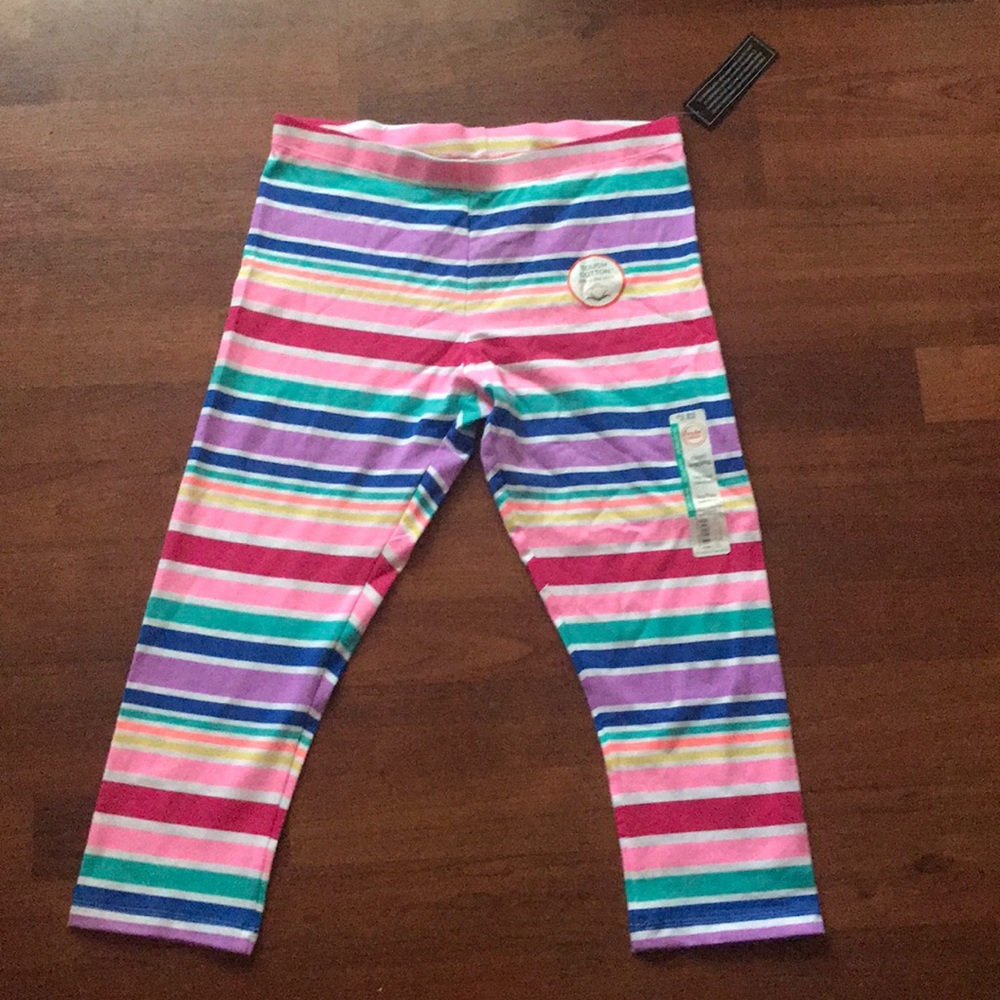 I am selling a pair striped leggings.